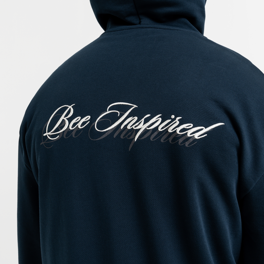 Endo Zip Hoodie - Mørk Navy