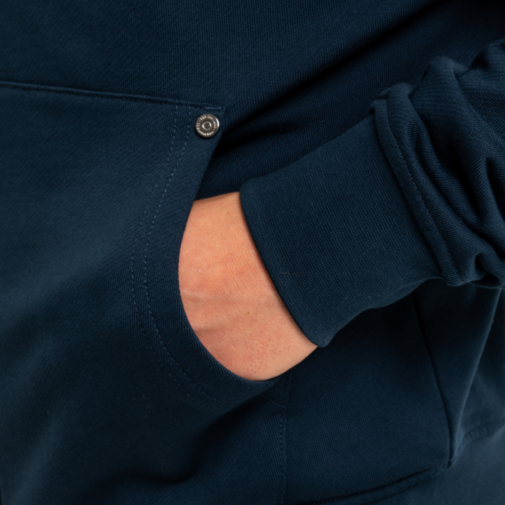 Endo Zip Hoodie - Mørk Navy