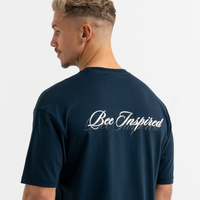 Endo T-shirt - Mørk marineblå