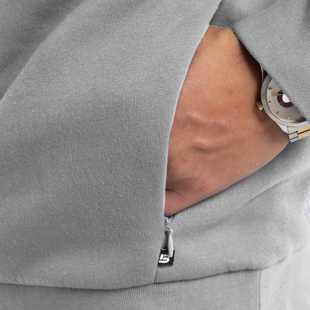 Neto Overhead hættetrøje - grå