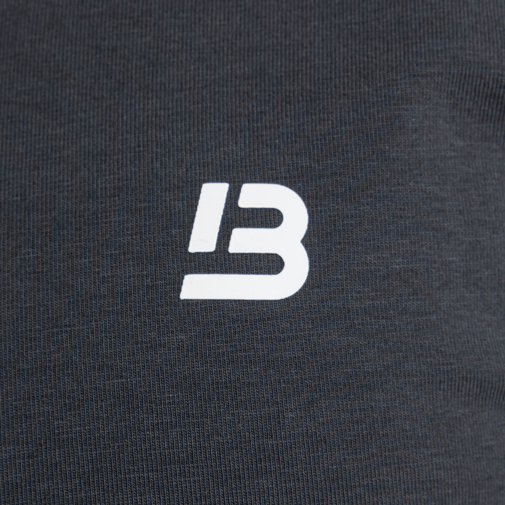 Signatur-T-shirt - koksgrå