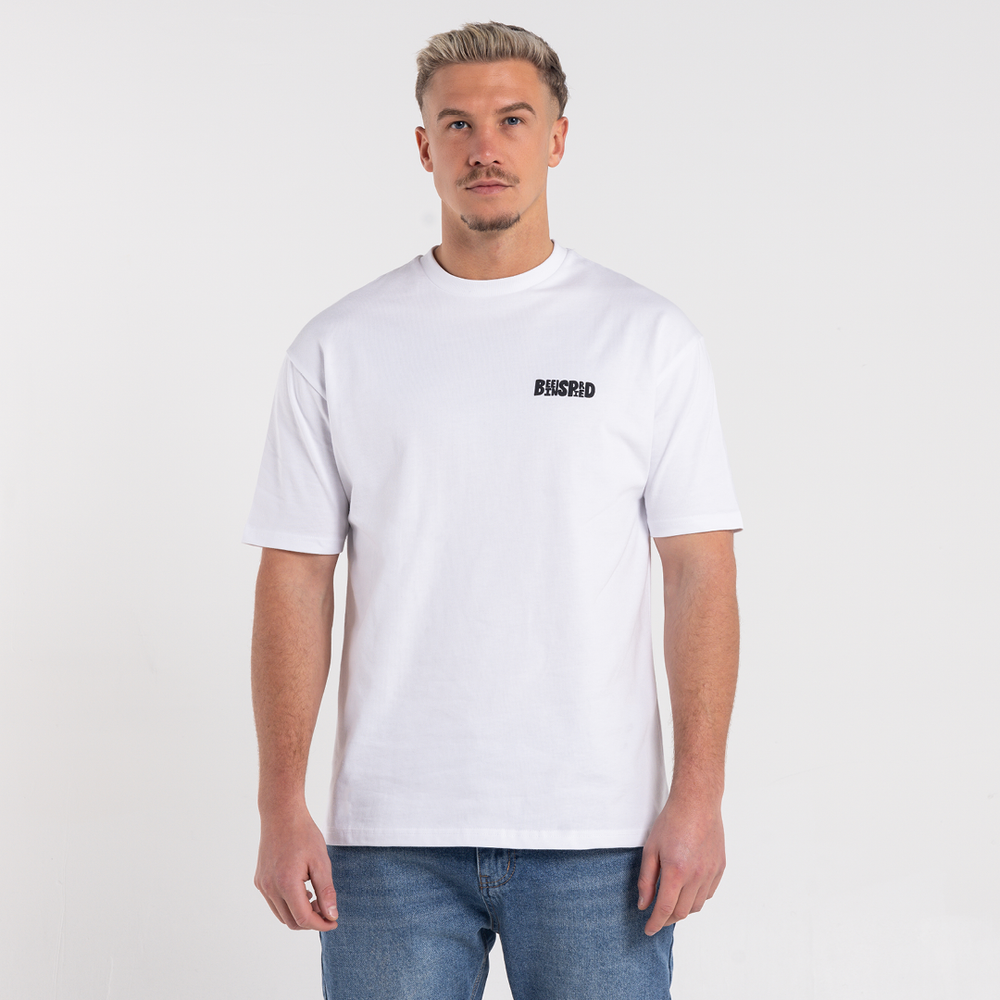 Aguirre T-shirt - Hvid/Aqua