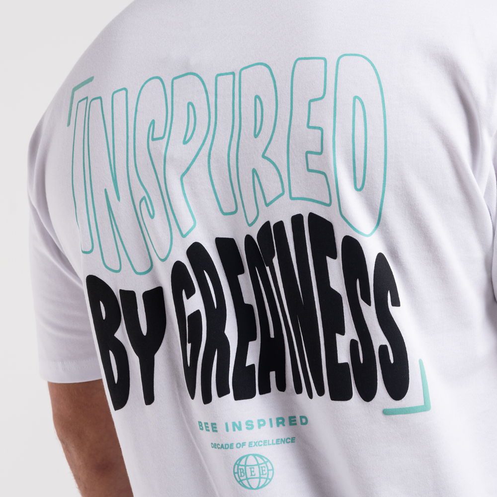 Aguirre T-shirt - Hvid/Aqua