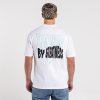 Aguirre T-shirt - Hvid/Aqua