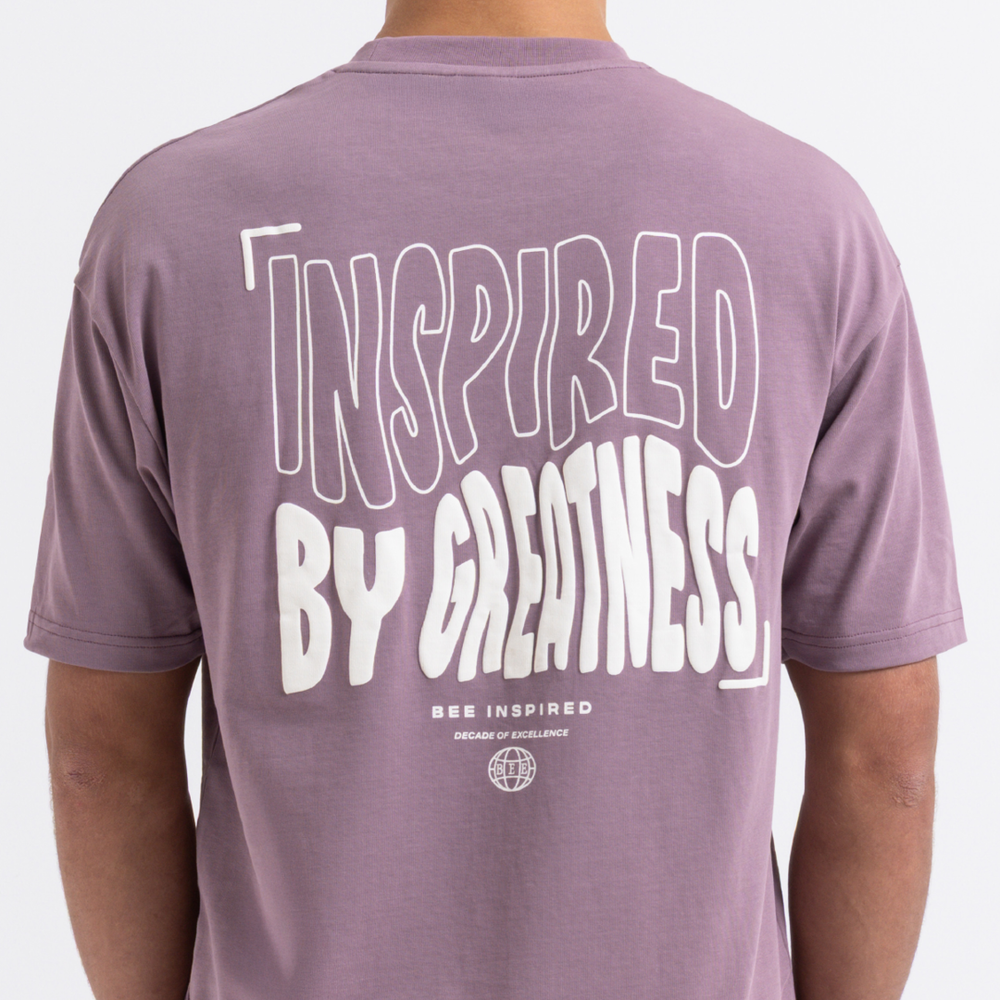 Aguirre T-shirt - Mauve Dusk / Hvid