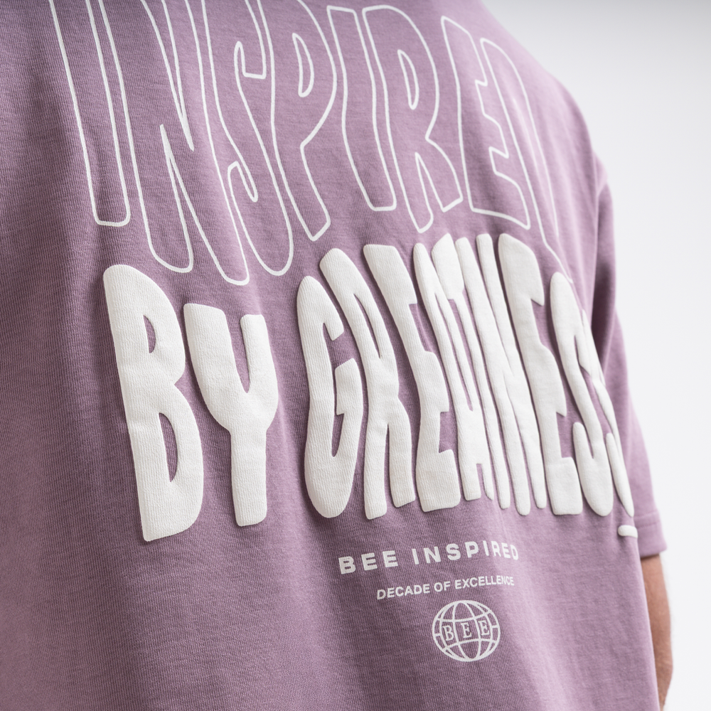 Aguirre T-shirt - Mauve Dusk / Hvid