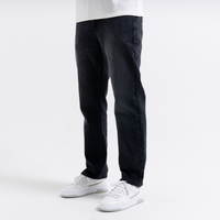 Duro Straight Fit Jeans - Vasket Sort
