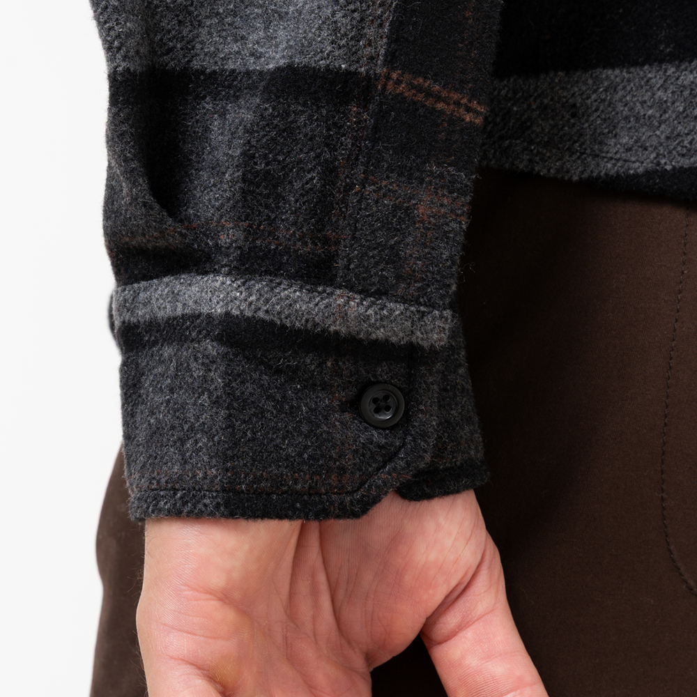 Fernandez skjorte - sort ternet