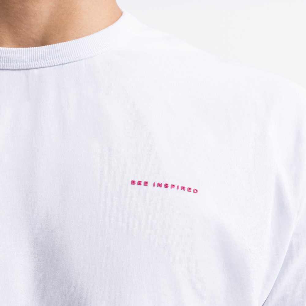 Hallberg T-shirt - Hvid/Pink