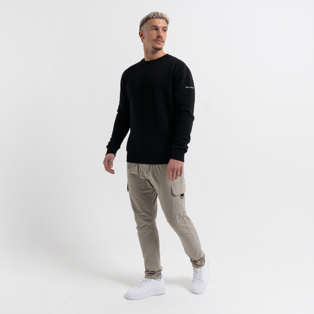 Hartley Crew Sweater - Sort