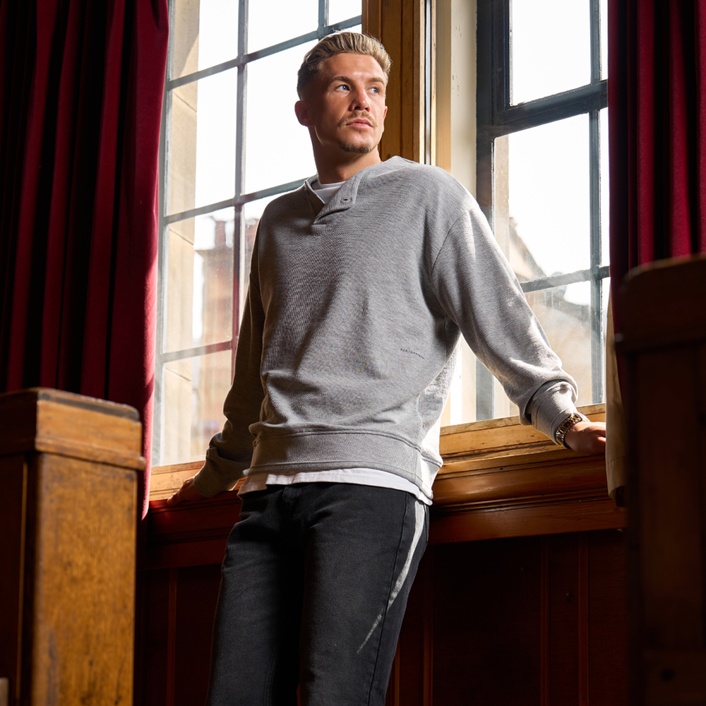 Lavia Crew - Lysegrå Marl