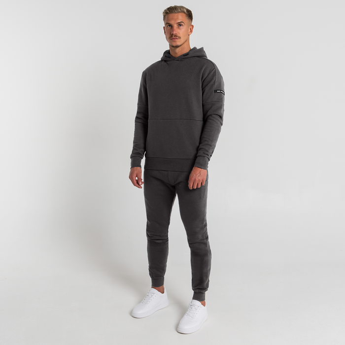 Neto Overhead hættetrøje - koksgrå