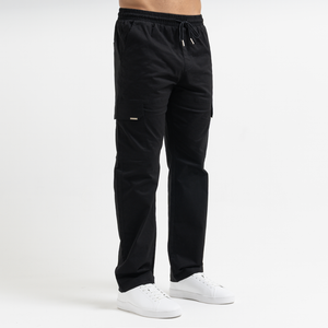 Rivero Relaxed Cargo Pants - Sort