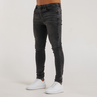 Serrano Slim Fit Jeans - vasket sort