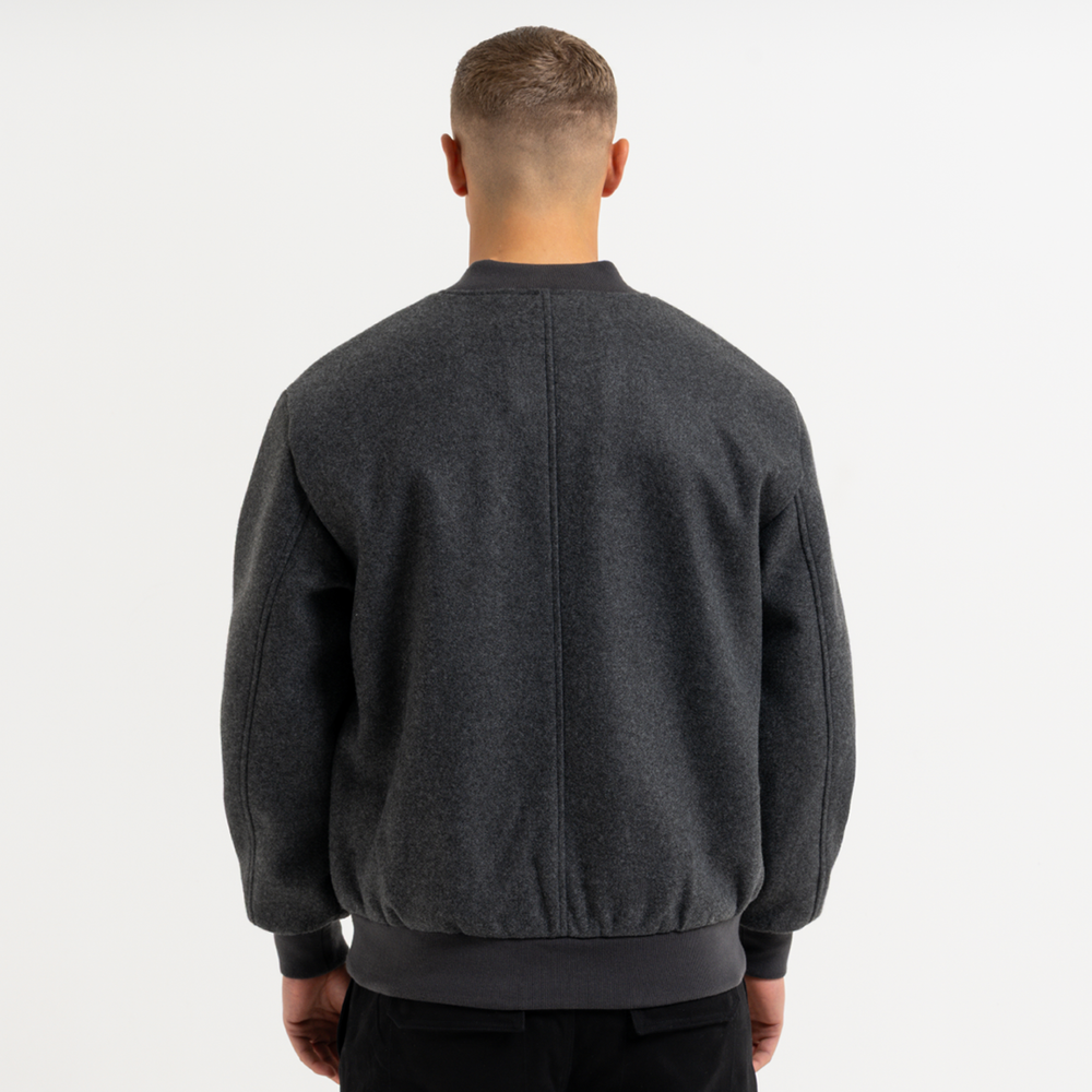 Sibbick bomberjakke - koksgrå