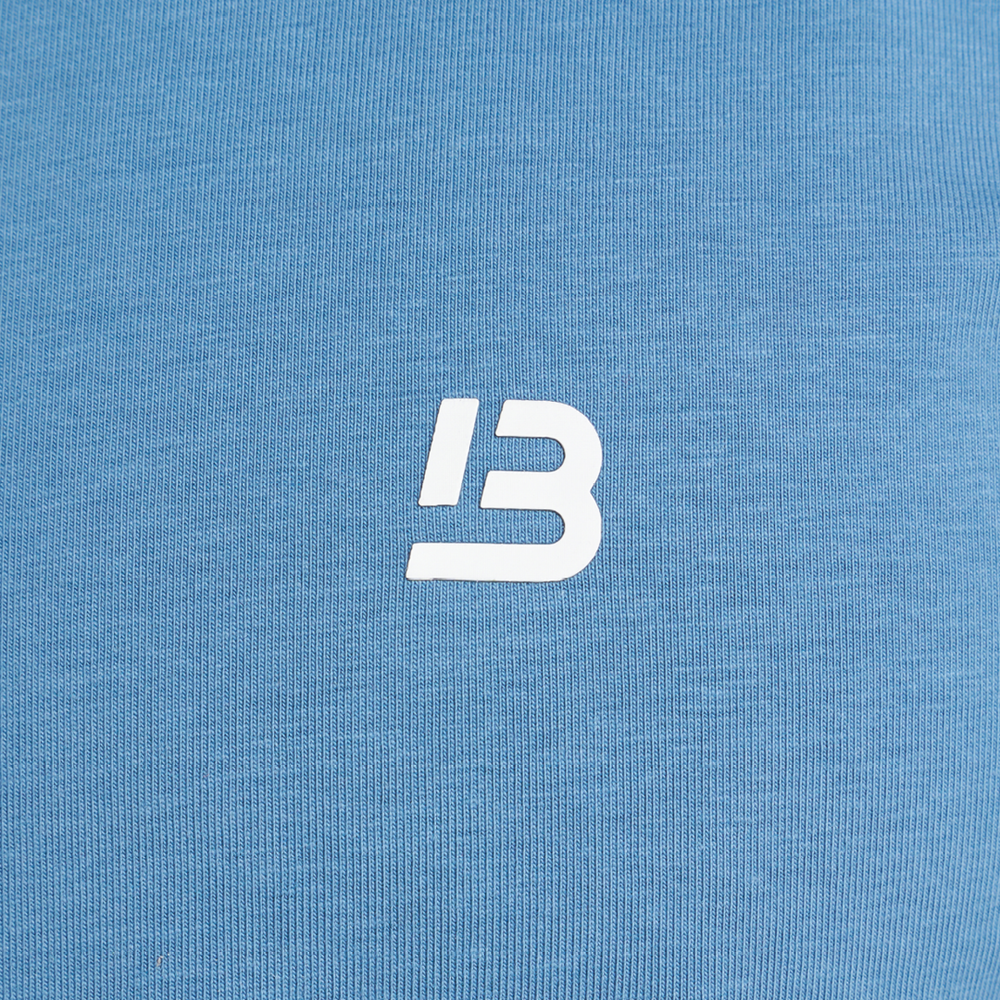 Signatur-T-shirt - Pudderblå