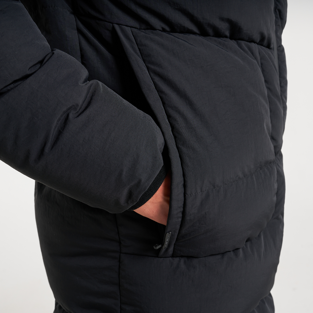 Villar Longline-jakke - Sort