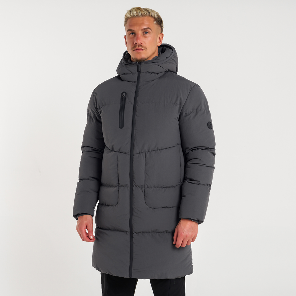 Villar Longline-jakke - koksgrå