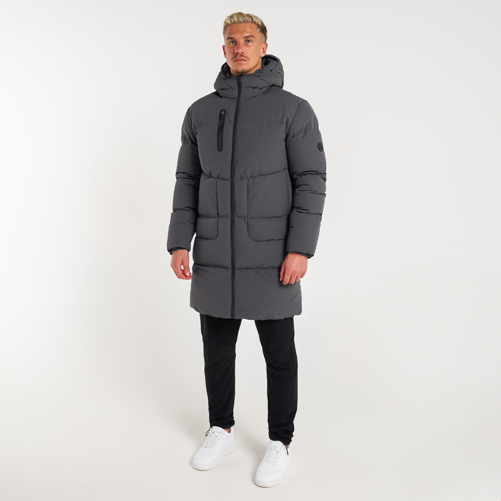 Villar Longline-jakke - koksgrå