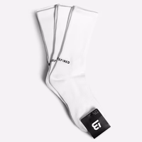 Linear Tube Sock Triple Pack - hvid