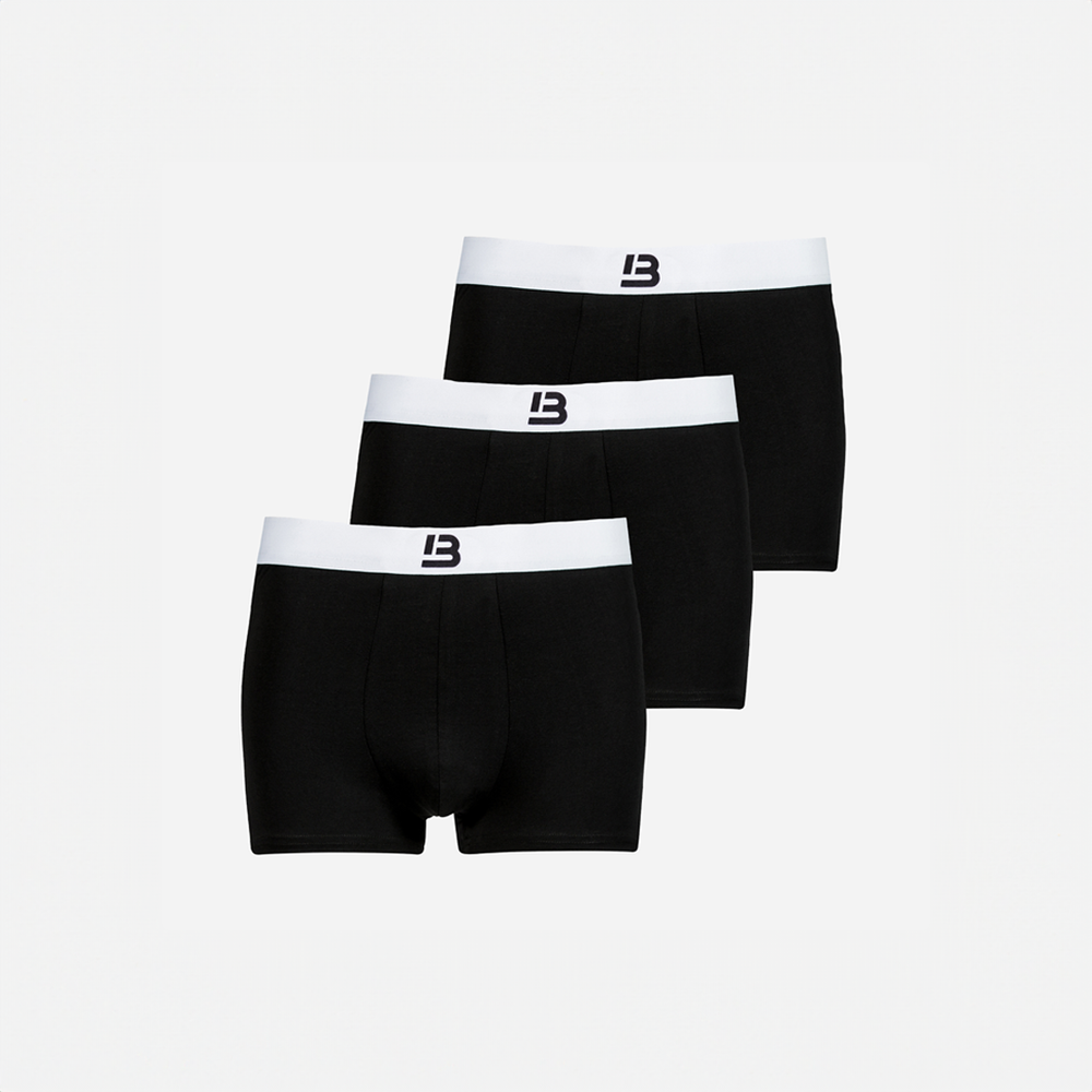 Boxershorts Dreierpack - Schwarz