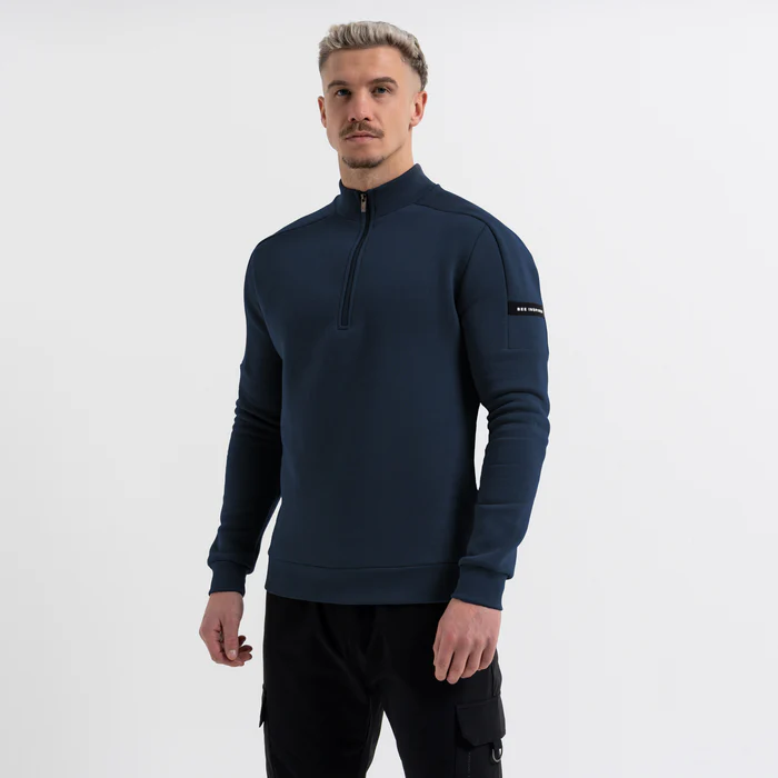 Klose 1/4 Zip - Dunkelmarine
