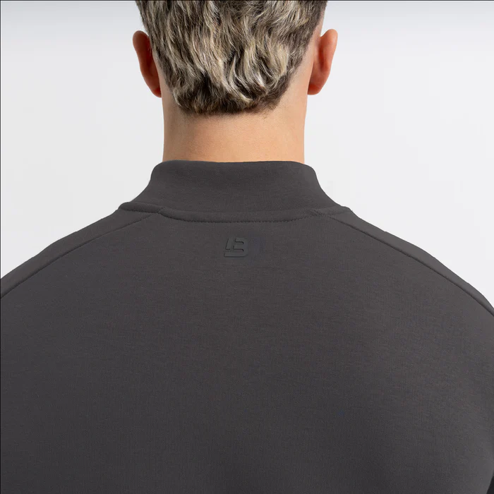 Klose 1/4 Zip - Holzkohle