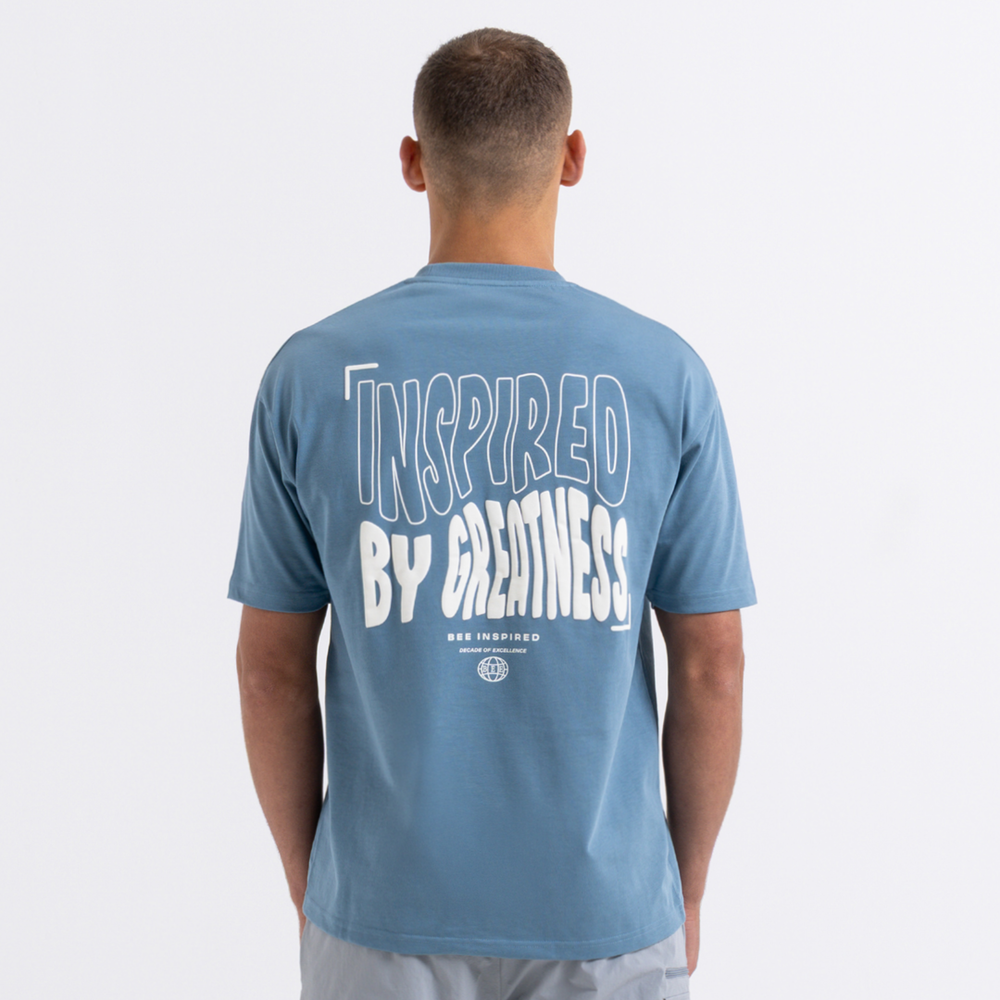 Aguirre T-Shirt - Dunkelblau/Weiß