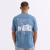 Aguirre T-Shirt - Dunkelblau/Weiß