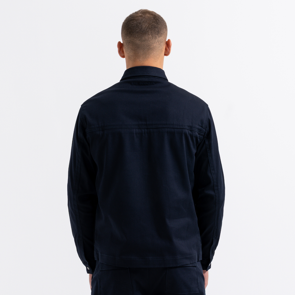 Bayo-Überhemd - Marineblau
