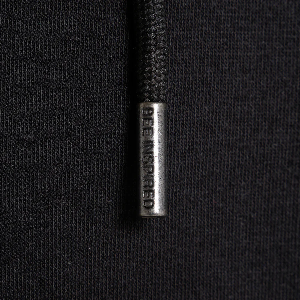 Diallo Zip Hoodie - Schwarz