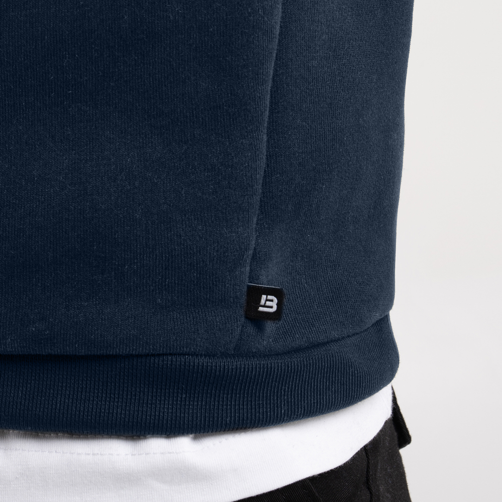 Neto Overhead-Kapuzenpullover - Dunkelmarine