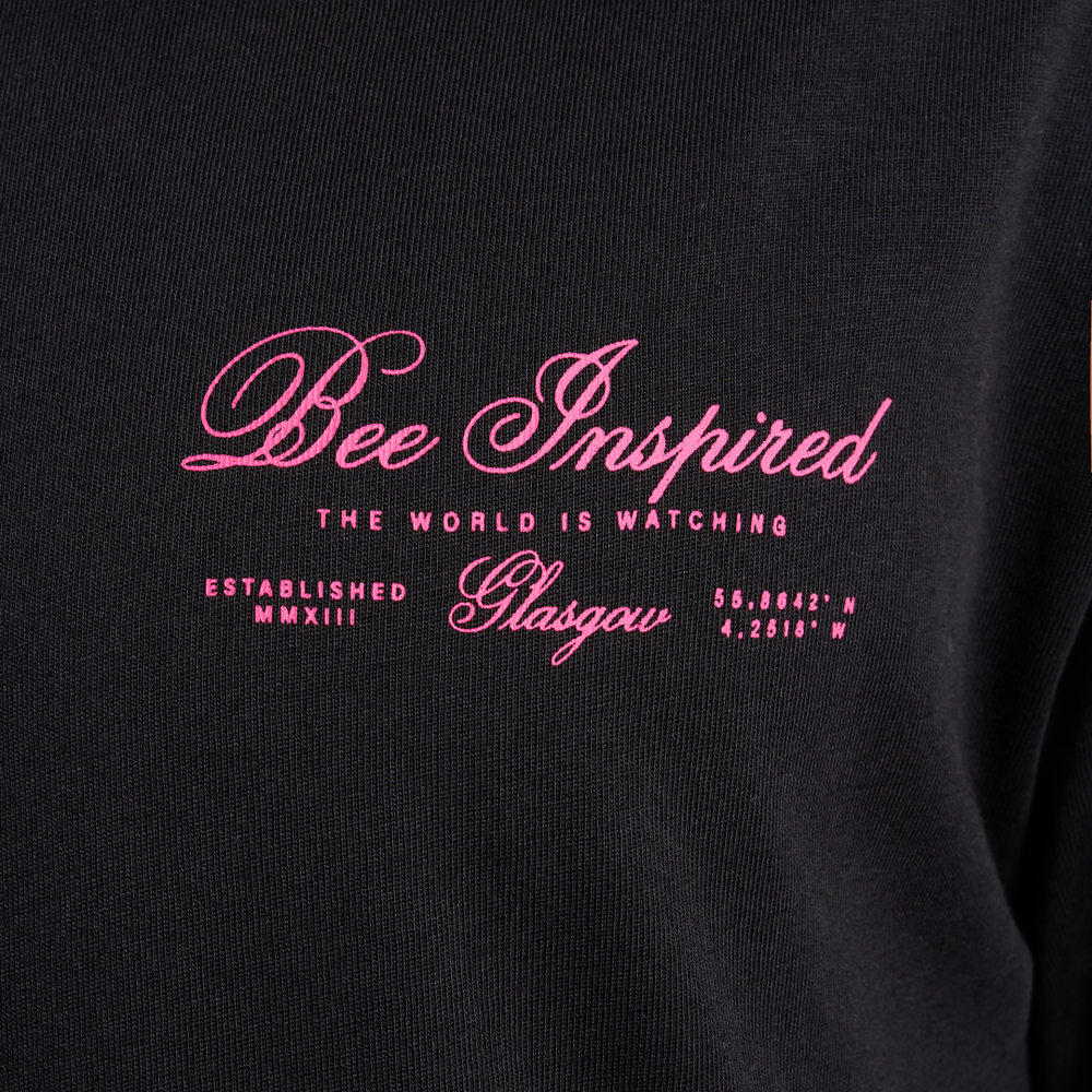 Olise T-Shirt - Schwarz/Pink