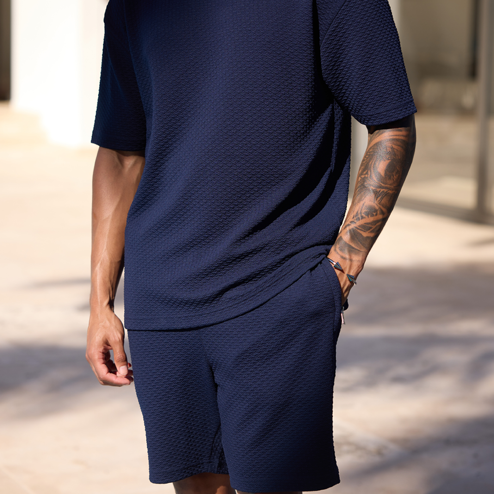 Vaerla Short - Marineblau