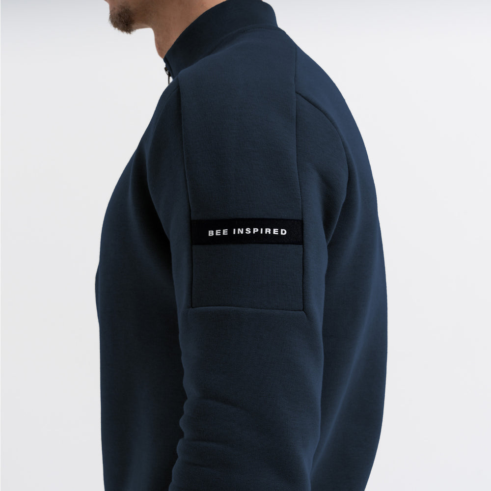 Klose 1/4 Zip - Azul marino oscuro