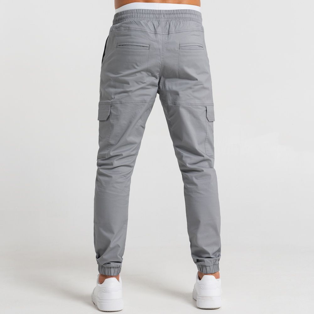 Pantalones cargo Rivero - Gris claro