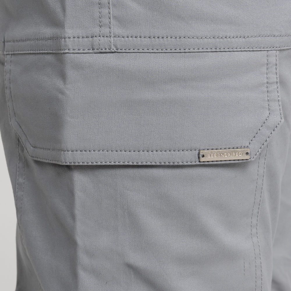 Pantalones cargo Rivero - Gris claro