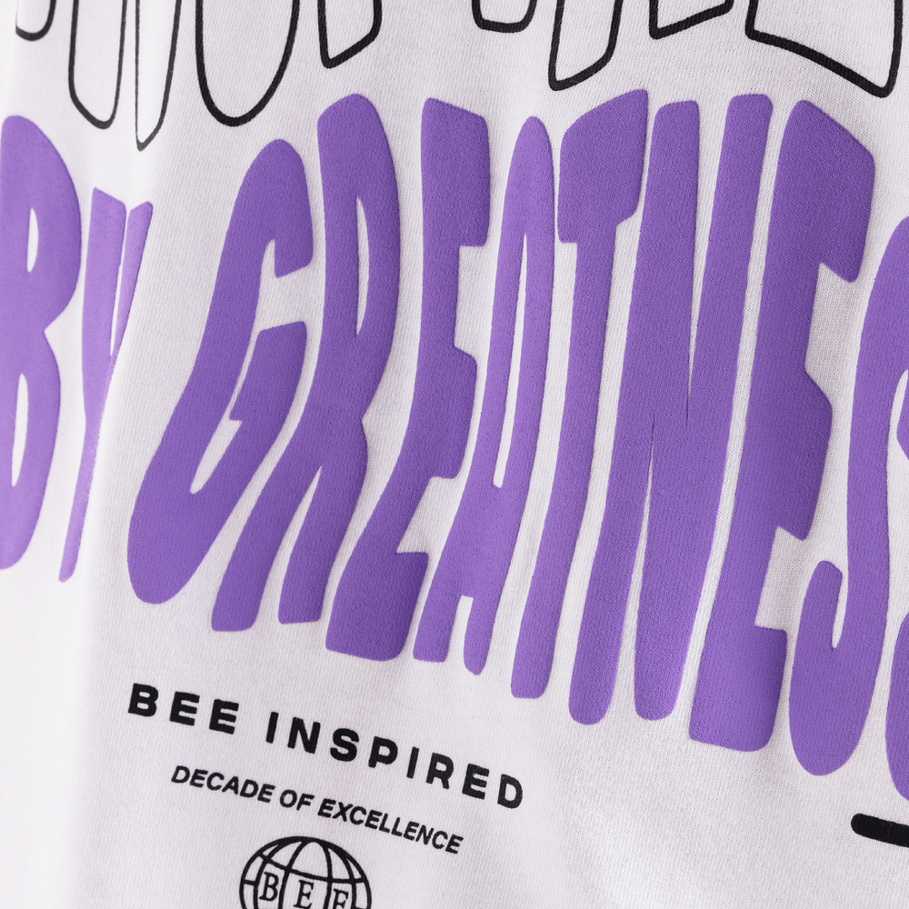 Camiseta Aguirre - Blanca/Morada