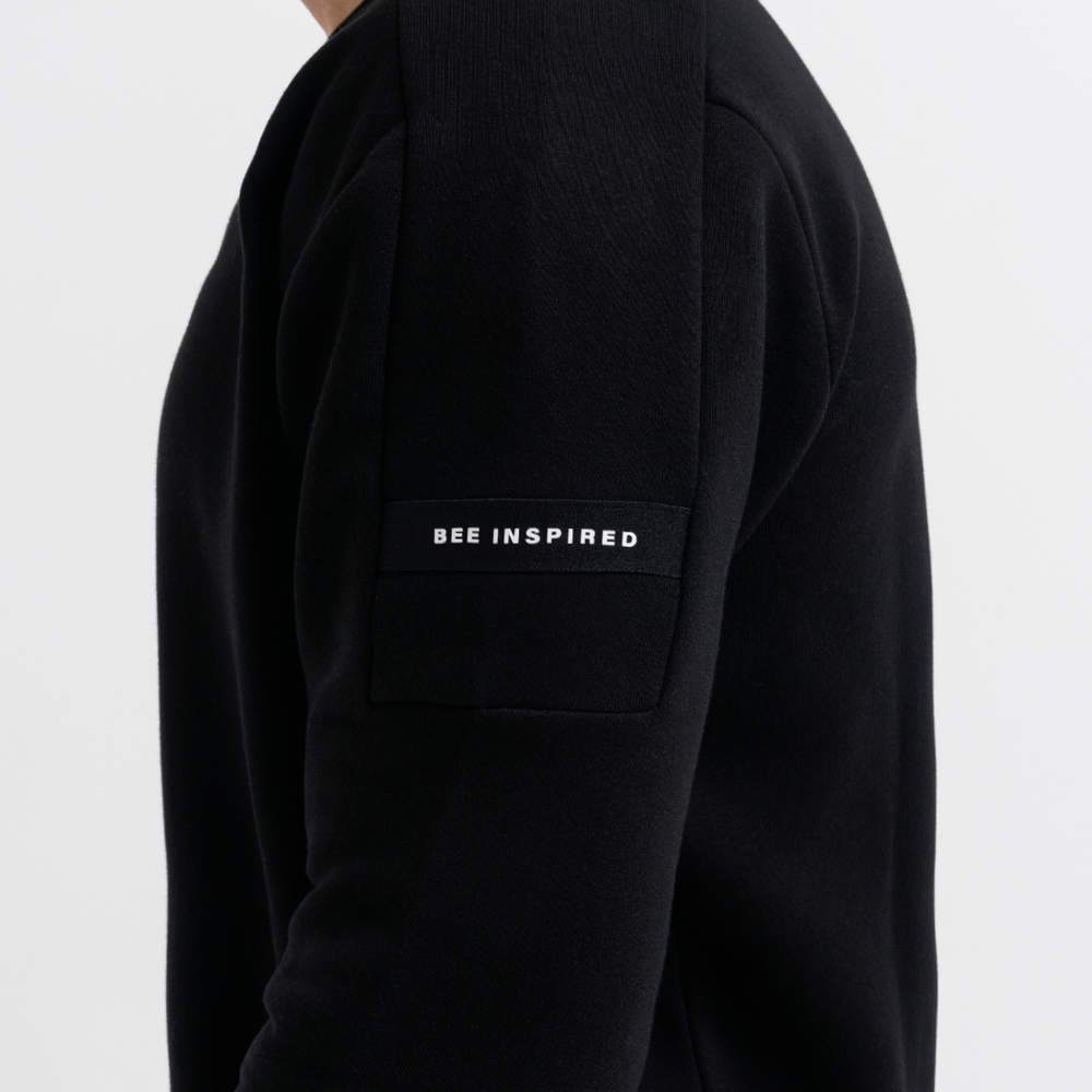 Hartley Crew Sweater - Negro
