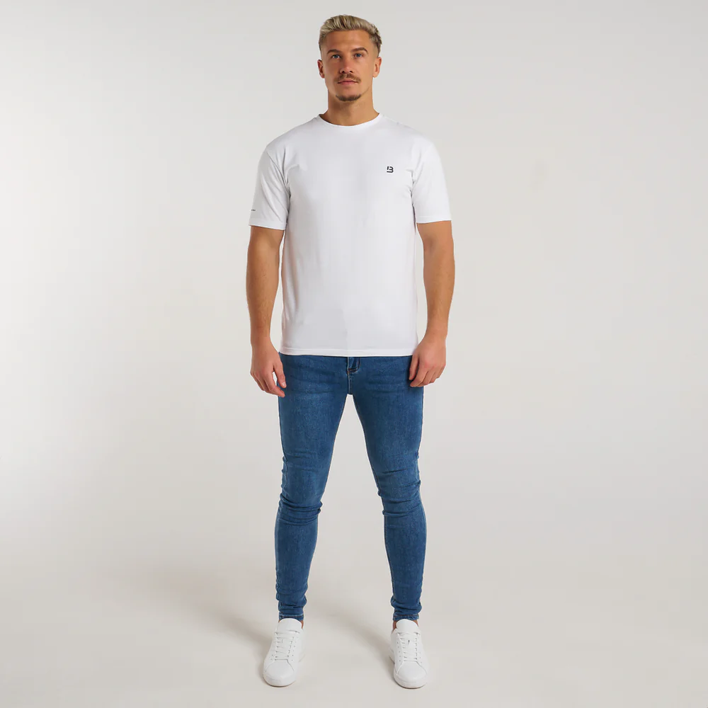 Luca Skinny Stretch - Firma Azul Oscuro