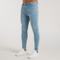 Luca Skinny Stretch - Firma Azul claro