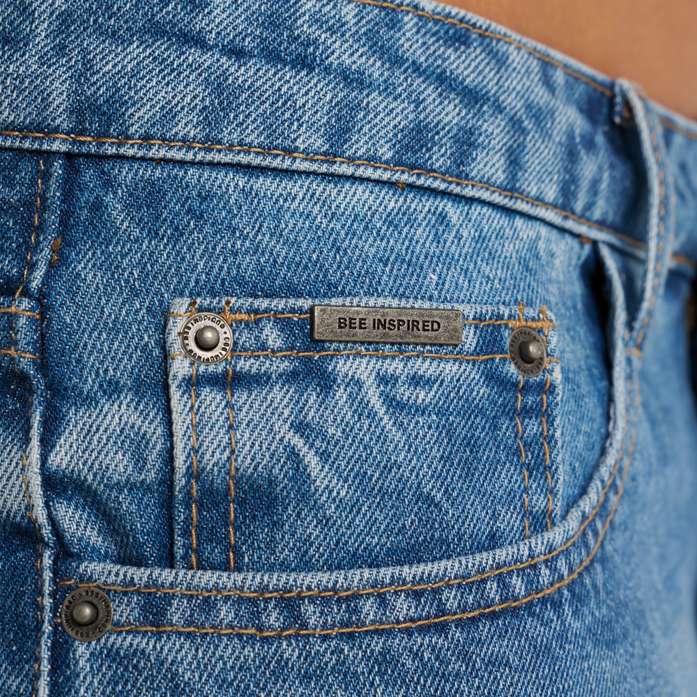 Vaqueros Ralston Regular Fit - Azul Medio