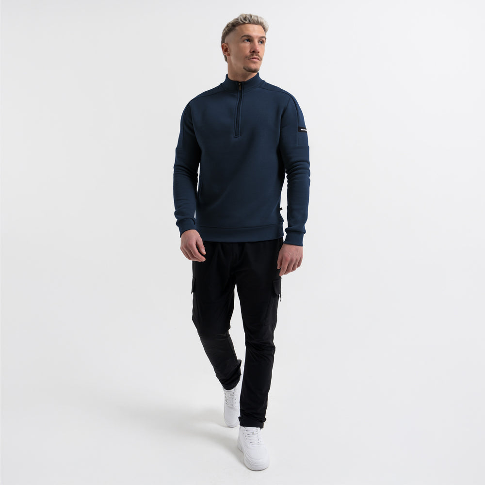 Klose 1/4 Zip - Marine foncé