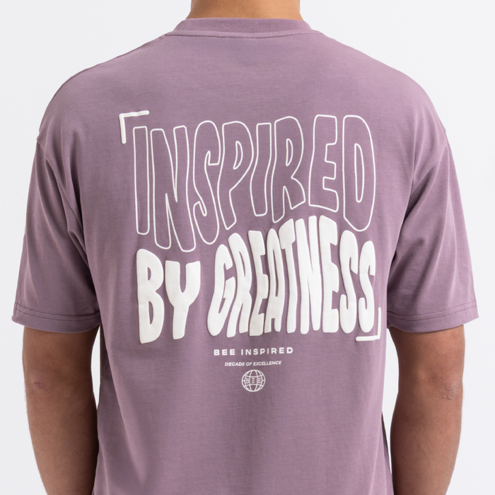 T-Shirt Aguirre - Mauve Dusk / Blanc