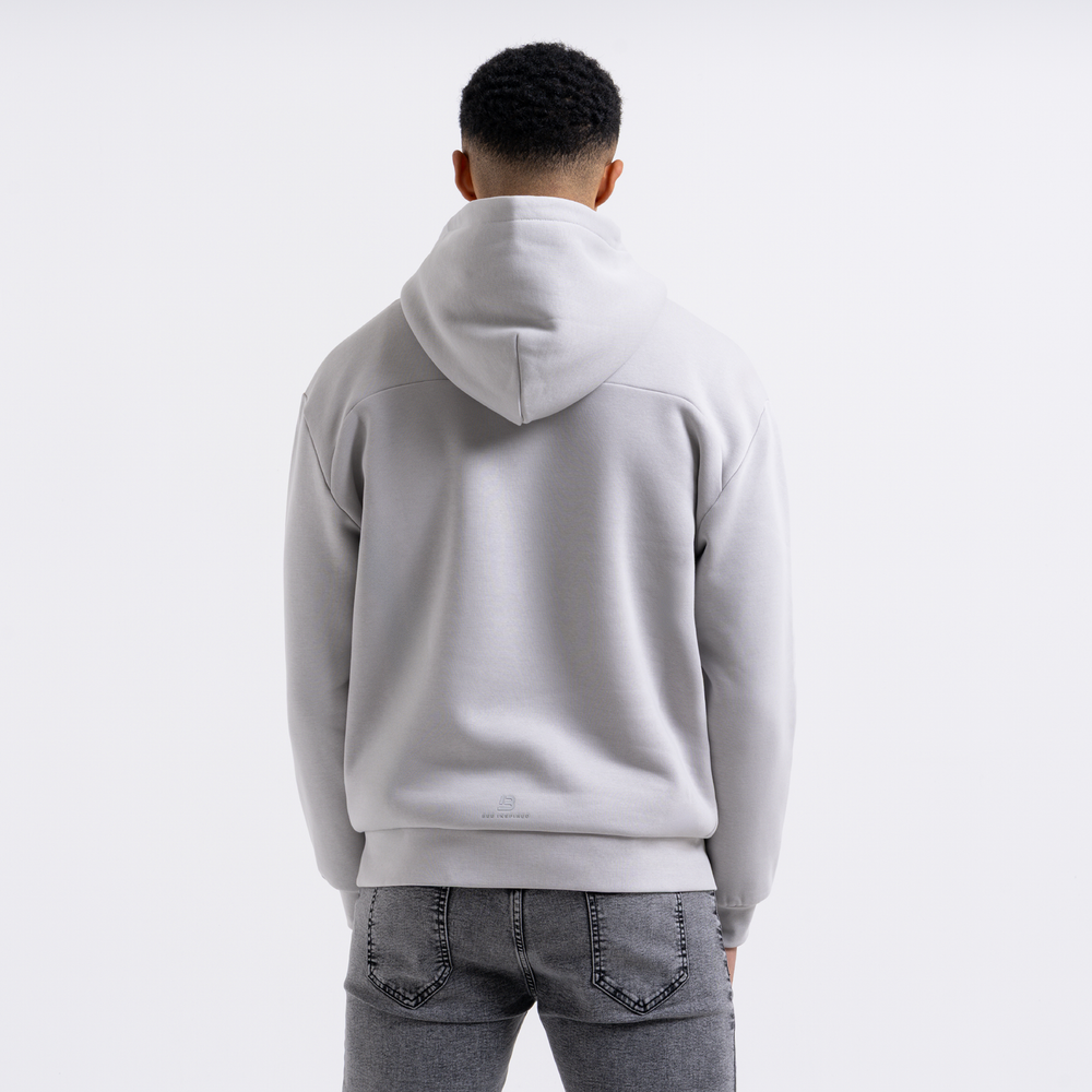 Sweat à capuche Barella - Gris clair