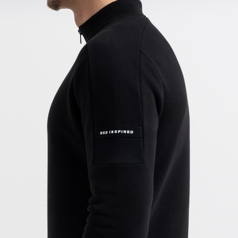 Klose 1/4 Zip - Noir