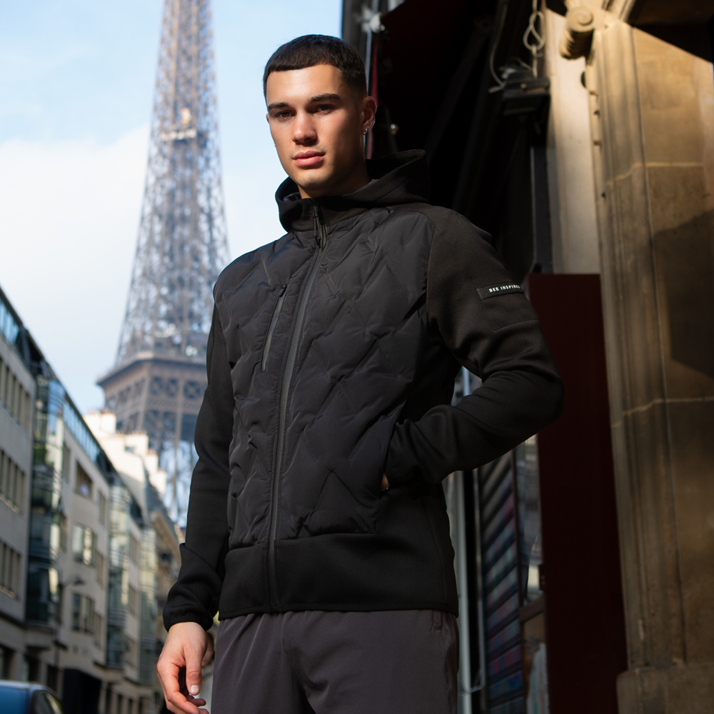 Veste hybride Yoshida - Noir