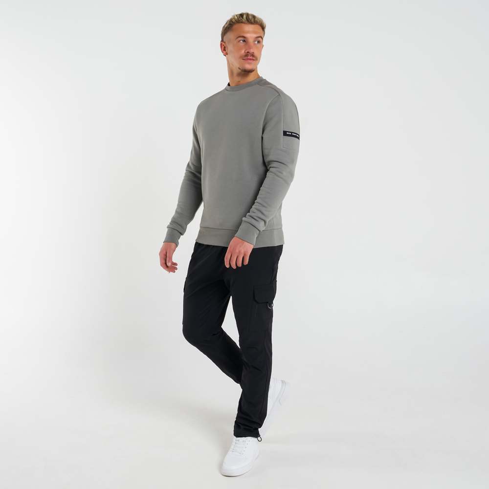 Hartley Crew Trui - Grijs