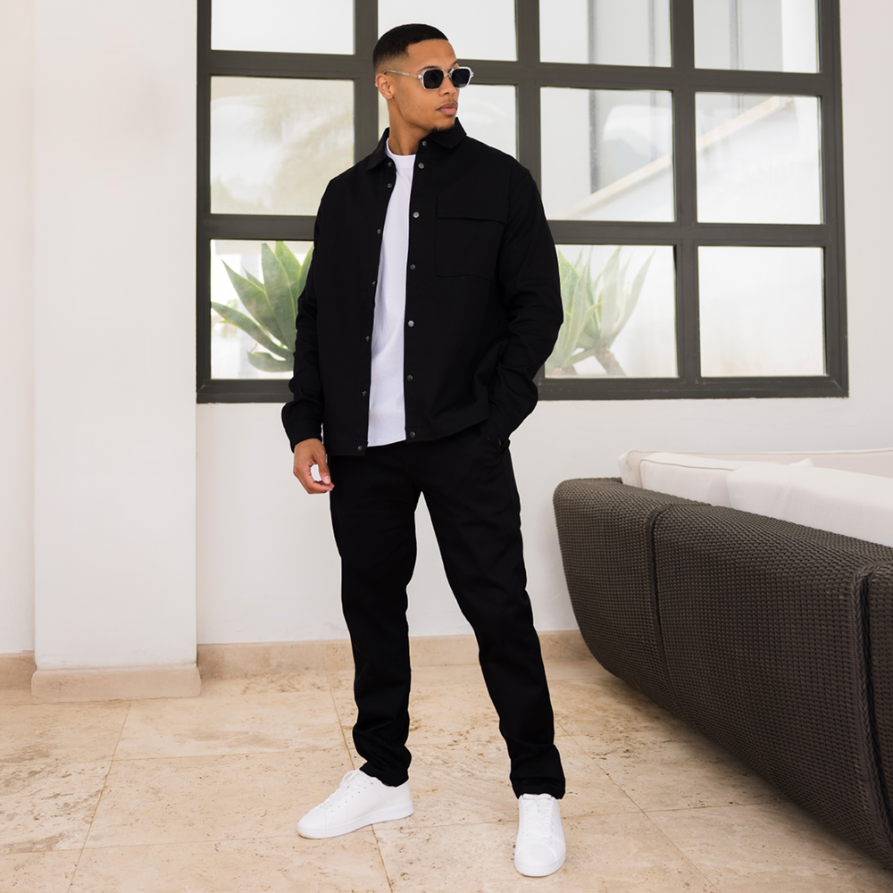 Bayo Overshirt - Zwart