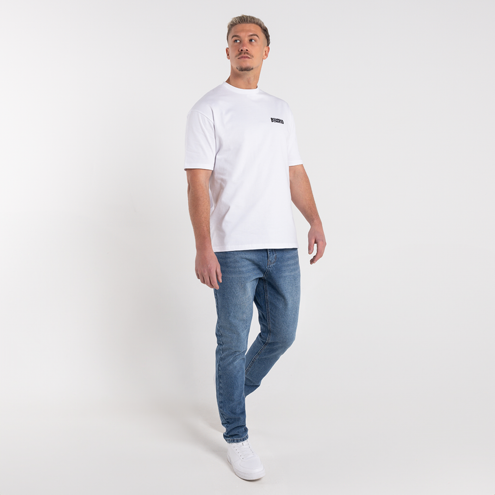 Aguirre T-Shirt - Wit/Aqua